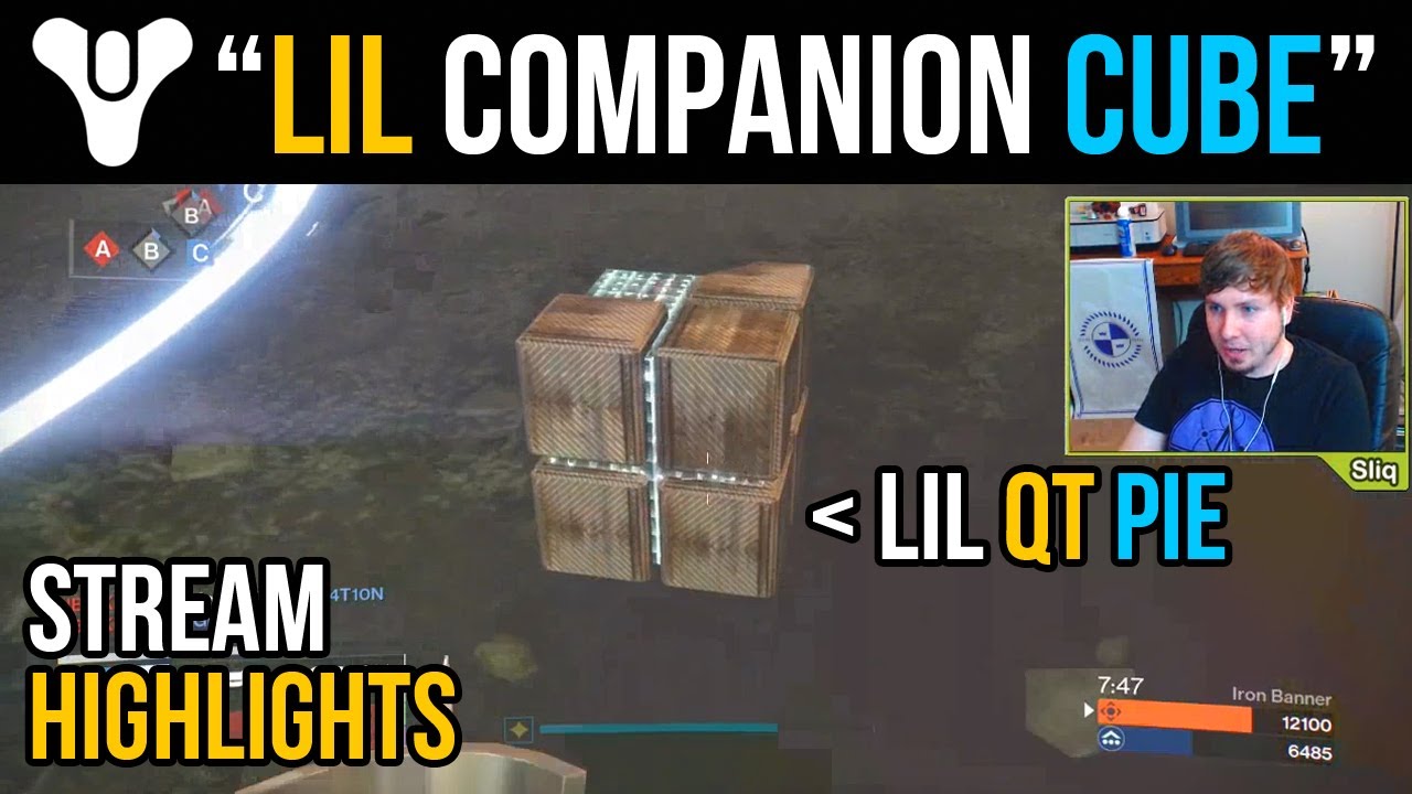 "Lil Companion Cube" - Destiny Stream Highlights
