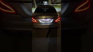 Mercedes CLS 63 AMG Takeoff Turbo Exhaust Sound #shorts