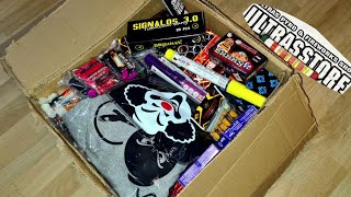 Ultrasstore Polenböller Unboxing 2025 🔥⚡ Big Fireworks Openning 