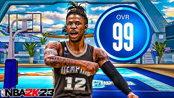 99 JA MORANT SLASHER BUILD DOMINATES EVERY GAME MODE (NBA 2K23)