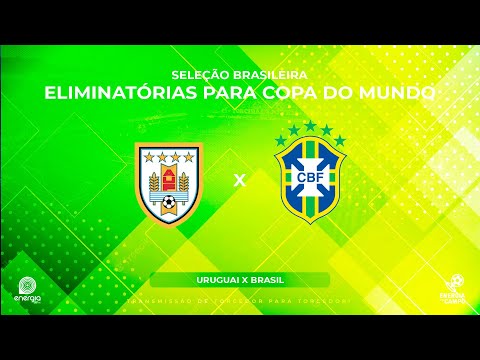 Uruguai x Brasil ao vivo: como assistir online e transmissão na TV do jogo  das Eliminatórias da Copa do Mundo - Portal da Torcida