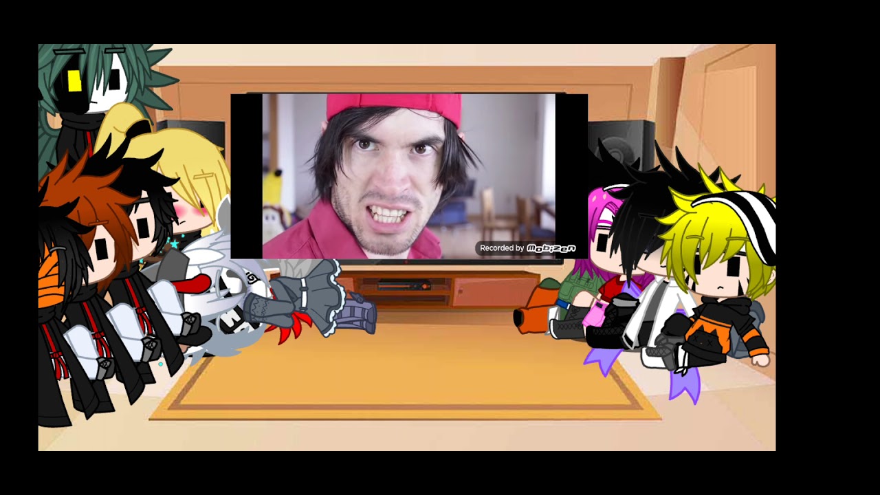 🦊🧟‍♂️Los akatskis y el equipo 7 reaccionan a Hola Soy german Zombies 🧟‍♂️🦊