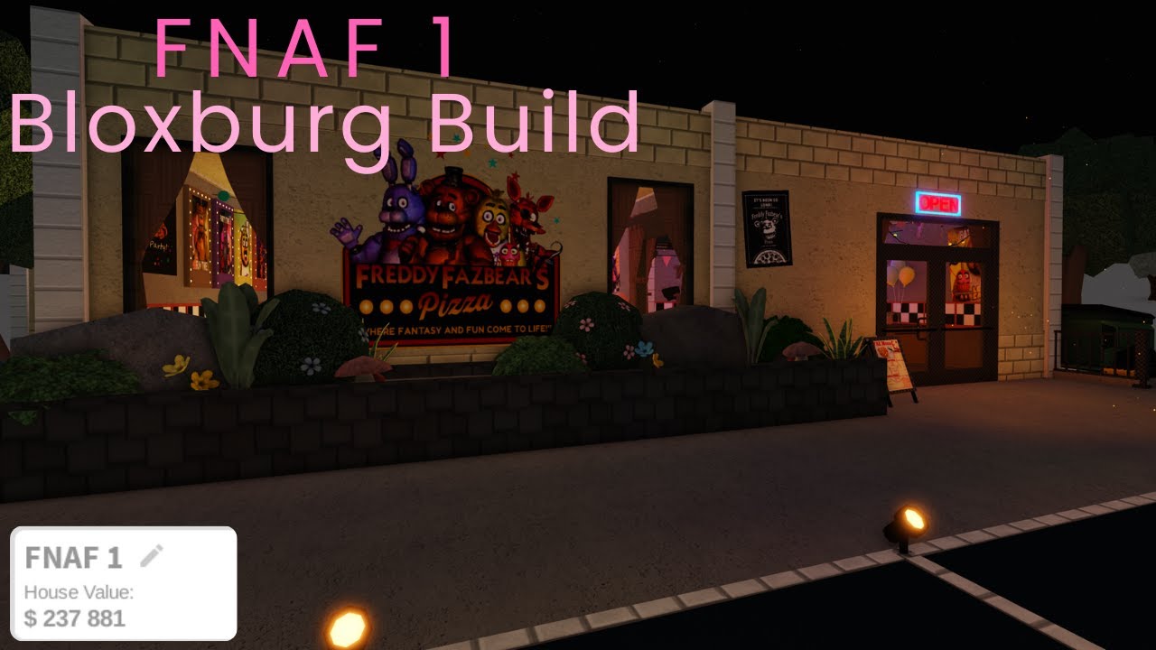 FNAF 1 Bloxburg Tour!