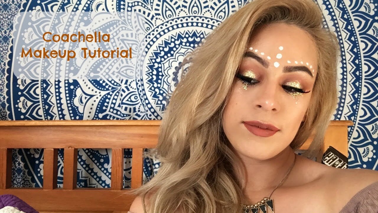 Coachella makeup tutorial | MarianaHinojosa