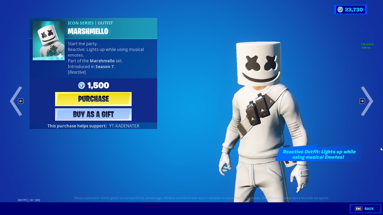 Fortnite Marshmello skin review(should you buy it) (bundle review)