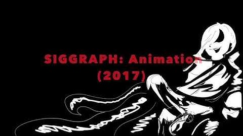 Siggraph Animation Demo