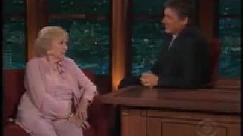 Betty White calls Sarah Palin a "Crazy Bitch" on Craig Ferguson