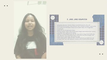 Tugas Informatika Materi Sistem Komputer Kelompok 4 Kelas X.i 