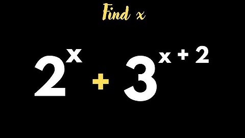 Junior OLYMPIAD Maths | Find the value of x