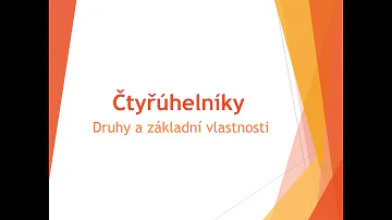 Co je čtyřúhelník?