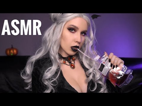 When Your Girlfriend is a VAMPIRE  👻 ASMR [+Sub] АСМР Вампир