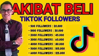 Akibat  Beli Followers TikTok | #fyp #TutorialTiktok screenshot 5