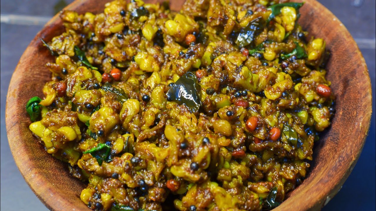 എരിവും മധുരവും പുളിയും എല്ലാമുള്ള ഒരു സ്‌പൈസി പാവയ്ക്കാ ഗൊജ്ജു | Udupi Style Dry Bittergourd Gojju