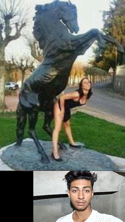 Horse statue || Respect 😱💯 #shorts