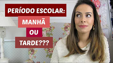 Qual o período do ensino médio?
