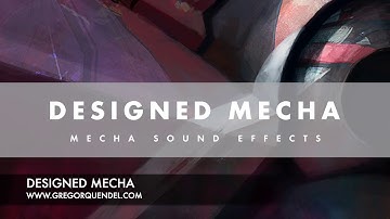 Mecha Robot Sound Effects - Cinematic Sound Design Sample Library - Designed Mecha - Trailer