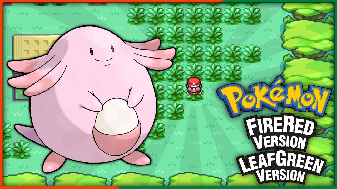 How to find Chansey in Pokemon Fire Red & Leaf Green YouTube
