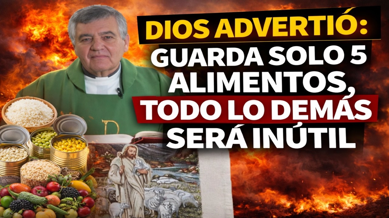DIOS ADVERTIÓ: GUARDA SOLO 5 ALIMENTOS, TODO LO DEMÁS SERÁ INÚTIL | Part 2