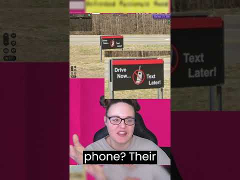 Texting on this
