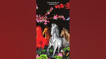 Cách treo tranh Mã Đáo Thành Công hợp phong thủy