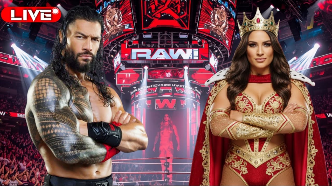 WWE LIVE  : ROMAN REIGNS VS QUEEN ZELINA FIGHT PART- 54 