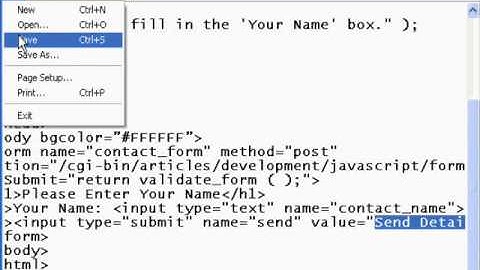Uploading web form controls using DHTML