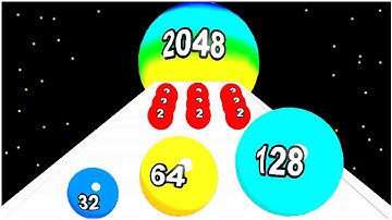 2048 Balls Run Challenge Game - Gameplay Walkthrough - Levels 131-145