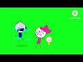 Pencilmation - pencilmate gets electric shock green screen