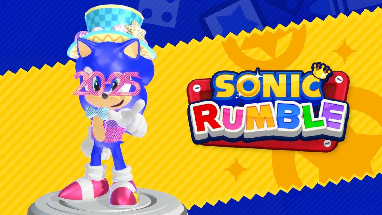 Sonic Rumble - 2025 New Year's Sonic Skin (Legendary)
