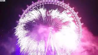 Watch fireworks London 12pm UK time