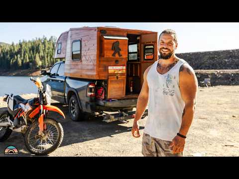 Veteran's Micro 4x4 Truck Camper Tiny Home - $15k