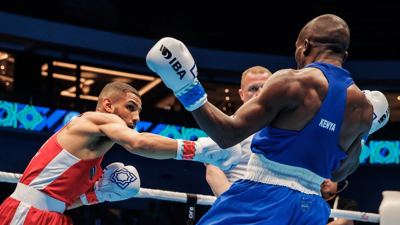 Omar Barry (GAM) vs. Joseph Shigali (KEN) IBA World Boxing ...