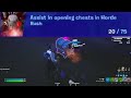 Asist in opening chest in Horde Rush Fortnite