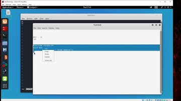 vi editor Kali linux