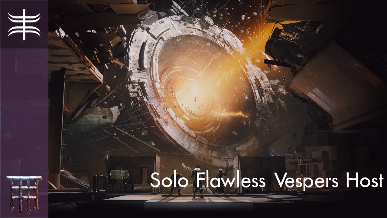 Solo Flawless Vespers Host in 33 minutes, Destiny 2 Renegades