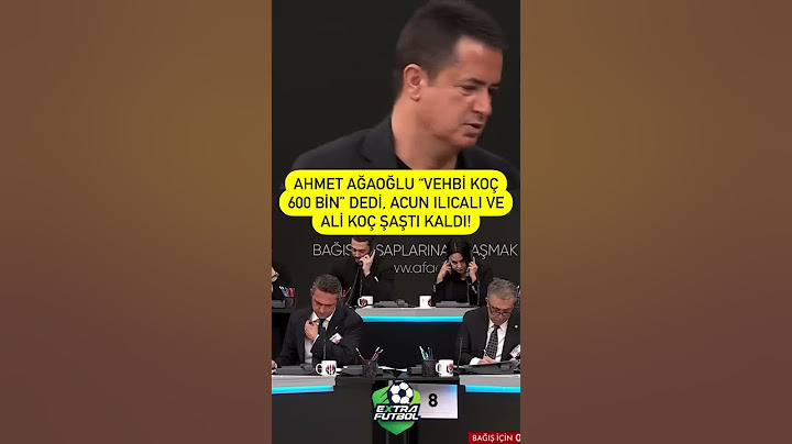 🇹🇷Ahmet Ağaoğlu “Vehbi Koç 600 bin” dedi, Ali Koç ve Acun Ilıcalı şaştı kaldı!