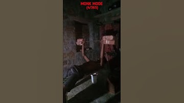 MONK MODE (4/365) #shorts #souravjoshivlogs