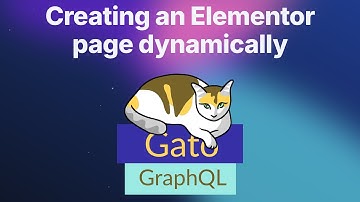 Creating an Elementor page dynamically (with data from any source)