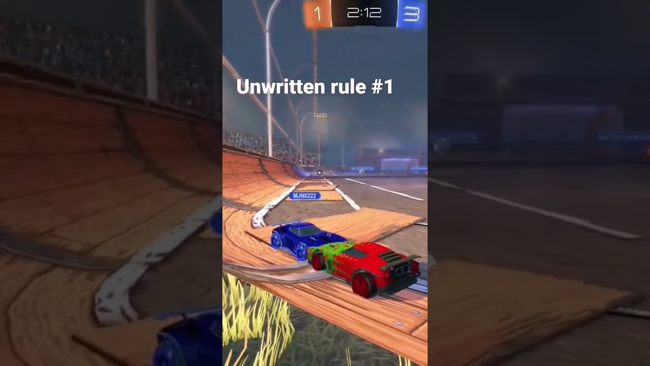 Nice when Rocket League players actually follow unwritten rule number 1