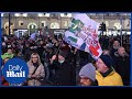 Thousands take to the streets to protest Covid measures in Utrecht