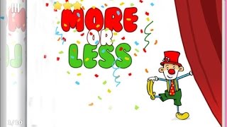 Kids Educational Games: More or Less - App for Kids screenshot 1