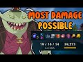 How to deal most damage possible as tahm kench  no arm whatley