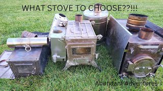 Detailed Video - Hot Tent Stoves - How To Choose The Right One For YOU - Titanium vs Stainless Steel