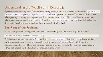 Fixing the TypeError: Cannot read property 