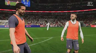EA SPORTS FC 24 | ENGLAND 5 - 4 BARCELONA thumbnail
