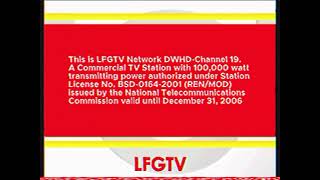 LFGTV Network - Sign On [MARCH 2004] (VHS Effect)