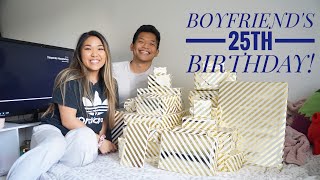 what to get my boyfriend for his 25th birthday