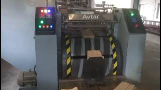 Avtar Installed One More Paper Bag Making Machine With 4 Colours Printing Successfully