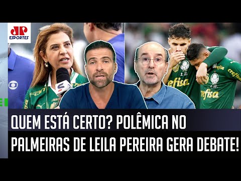 "ISSO É GRAVE! É UMA COISA SÉRIA! A Leila Pereira FALOU que..." POLÊMICA no Palmeiras PROVOCA DEBATE