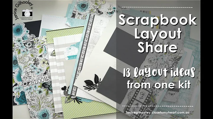 Scrapbook Layout Share | 13 Layouts From One Kit |...